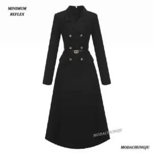 [미니멈]MD 더블코트 스타일 원피스 MD MYDAWO1290BKC