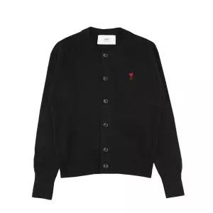 아미 FKC361 001 009 울 드 꾀흐 여성 가디건 블랙