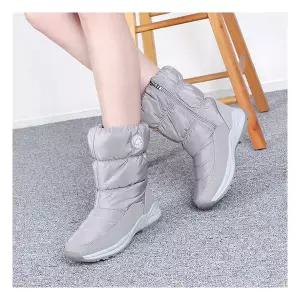 행텐 여성 겨울 패팅 털안감 방한 방수 미들 부츠 3cm 3142939