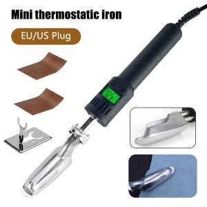 휴대용 미니 다리미 전기 납땜 다림질 기계 온도 조절 가능 가죽 의류 및 신발용 고온 태브