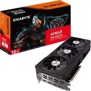 기가바이트 라데온 RX 7700 XT 게이밍 OC 12G 그래픽 카드 3배 윈드포스 팬 12GB 192비트 GDDR6 GV-R77XT