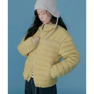 매장정품 COVERNAT 커버낫 [최윤지 ]커버라이트 패커블 후드 경량 다운 자켓 Sand CO2504DP21SD 1261215