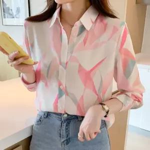 [패션시그널]프리티프린팅 셔츠블라우스 64286D