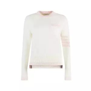 [톰브라운] 24FW 4바 저지 스티치 풀오버 니트 FKA453A Y3017 101