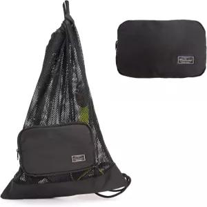 팩맥시 스노클 기어백 메쉬 드로스트링 마스크용 경량 스노클링 장비백 고글 수건 수영 - 통기성 비치 보관