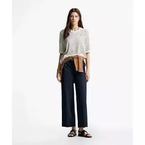 매장정품 TOMMY HILFIGER 타미힐피거 와이드 앵클 치노 팬츠 (T22F6WPC040WT2C1G) T22F6WPC040WT2C1G 12736