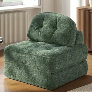 베개가 있는 도윈스 접이식 소파 침대 홈 라운지 및 게임용 컨버터블 컴포트 아파트 거실 침실용 모던