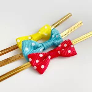 리본 포장 용품 빵끈 8cm 20p 선물 쿠키 포장끈 칼라타이