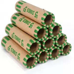 L LIKE 118 PCS 프리폼 코인 포장지 롤-다임