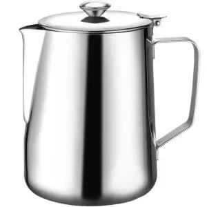 라커 피처 거품컵 홈카페 뚜껑 스팀기