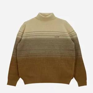 [크로커다일남성]그라데이션롱터들니트CDAABKR432182_IC