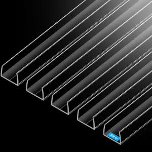 모노이드 캐비닛 도어 프로텍터 주방 및 서랍 전면용 슬립온 플라스틱 엣지 가드 마모 방지 갈라짐 변색