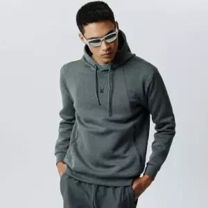 매장정품 SPYDER 스파이더 공용 유로스포츠 사선 블록 후드 티셔츠 SPIFCNHD221UGRY 1288458