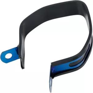 레파이록 95mm 3.74인치 헥스 모터사이클 배기 밴드 조인트 클램프 머플러 파이프 스테인리스 스틸 블루