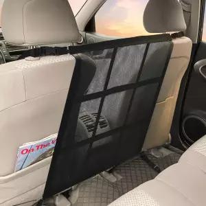 도그 카 네트 배리어 유니버설 핏 견고한 이중 레이어 메시 31.5 x23.6 자동차 천장 포켓 유연한 번지