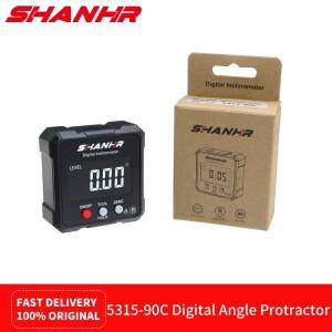 샨하르 앵글 파인더 큐브 레벨 박스 (자석 및 백라이트 포함) 디지털 게이지 마그네틱 각도기 경사계