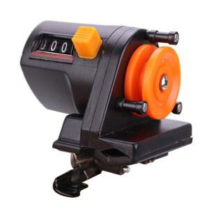 YIERS 이얼 낚시줄 카운터, 디지털 미터 스풀 라인 휴대용 어군 탐지기 수심계 타클