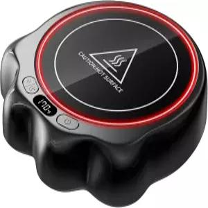 가이아탑 머그 워머 50W 귀여운 고양이 발 컵 3가지 온도 설정 2-10시간 자동 차단 커피 액세서리로 책상과