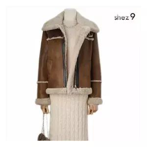 [쉬즈나인]카렌 하이넥 퍼 무스탕