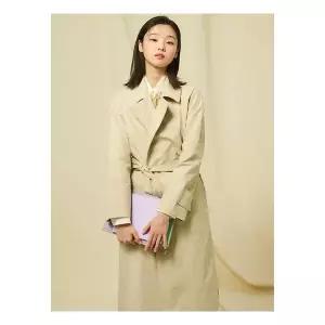 매장정품 [빈폴레이디스]벨티드 롱 트렌치 코트 베이지 (BF523TC02A) . 243436