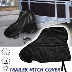 범용 89x63cm 방수 트레일러 캐러밴 견인 히치 커버 RV 커플 링 잠금 장치에 대한 안티 비 눈 먼지 방진 보