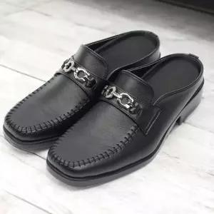 체인 정장 인조가죽 신발 슬리퍼 블로퍼 뮬 남성 구두 [mFHTSM6]