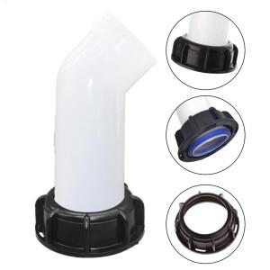 IBC 탱크 어댑터 연장 배수구 호스 나사 노즐 탭 캡 밸브 피팅 가정용 정원 물 연결 커넥터