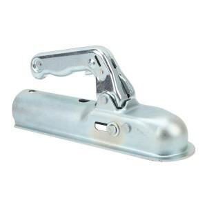 직선형 트레일러 커플러 2인치 히치 볼 800kg 적재 용량 원형 튜브용