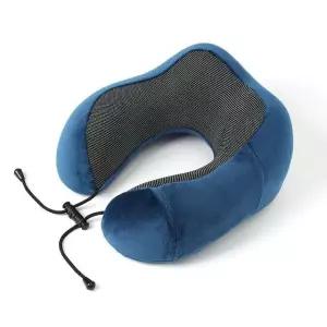 리브하우스 3종세트 여행용목쿠션 메모리폼 목베개 블루 811811