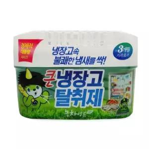 녹차 큰냉장고 탈취제 김치 냄새 악취 제거제 3개월 420g 생선 야채실
