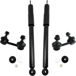 2006-2011 혼다 시빅과 호환되는 TRQ 리어 서스펜션 키트 쇼크 업소버 스윙 바 스태빌라이저 링크