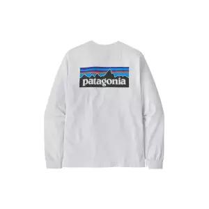 파타고니아 26SS 멘즈 롱-슬리브드 P-6 로고 리스판서빌리-티 38518R5 1022192