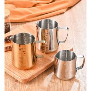 304 스테인리스 가랜드 눈금 기구 커피 홈카페 뾰족한 저그 밀크