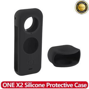 ONE X2 실리콘 보호 케이스 방수 방진 바디 insta360 카메라 용 렌즈 캡 커버