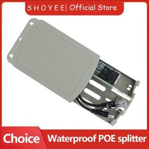 방수 POE 분배기 IP67 48V ~ 12V IEEE 802.3af/at 어댑터(실외 IP 카메라 CCTV 보안 시스템용)