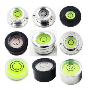 전자 저울 밸런스 카메라용 수평 불즈 비즈 블리스  플랜지 스피릿 레벨 버블  직경 20mm  1 개