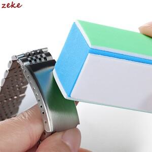 시계 제작자용 액세서리 도구 1-10개 클리너 막대 4면 메쉬 연마 파일 손목시계 부품 청소