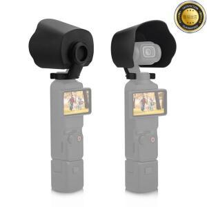 PULUZ 차양 렌즈 보호 커버 후드 DJI OSMO Pocket 3 ABS 케이스 눈부심 방지 썬 캡 핸드 헬드 짐벌 카메라