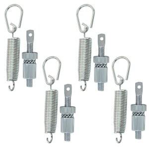 피투야르 4세트 드럼 페달 스프링, 스테인리스 스틸 베이스 풋 스프링 타악기 교체 부품