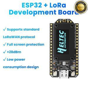새로운 메쉬타스틱 헬텍 V4 0.96인치 OLED 태양광 전원 LoRa 32 개발 보드 GPS ESP32 SX1262 WiFi BLE 저전