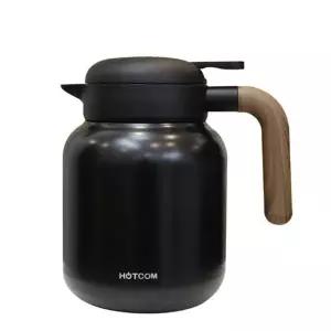 [하프클럽/브이와이]보온 보온물통 주전자 포트 보냉병 블랙 1.3L