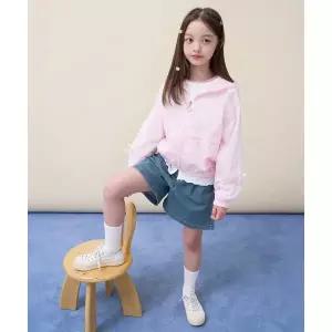 빈폴 키즈 BEANPOLE KIDS 여아 리본 포인트 경량 점퍼 라이트 핑크 BI6239G02Y 1025459