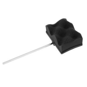 페달 타악기 액세서리 부품 21.2x10cm에 적합한 스테인리스 스틸 샤프트가 있는 LT Easiyl 1Pc 베이스 드럼 비터 패드