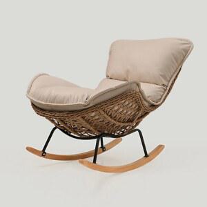 라탄 흔들의자 1인 발코니의자 소파 그물 기본형 체어 스윙