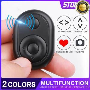 STONEGO 무선 블루투스 미니 원격 제어 셔터 컨트롤러 버튼 카메라 폰 Selfie TV For Android IOS