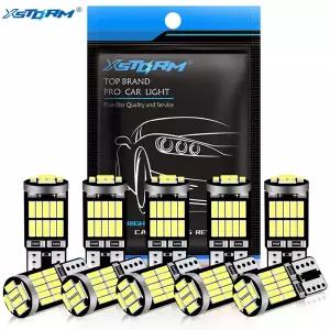 호환  W5W T10 LED 빛 자동차 4014 SMD 6000K 194 5W5 LED 자동차 인테리어 돔 독서 번호판 빛 신호 램프