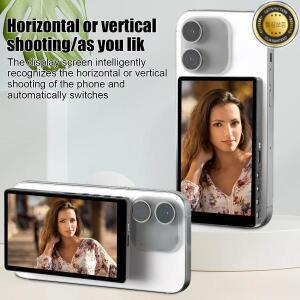 무선 브이로그 모바일 자기식 셀카 스크린 휴대폰 후방카메라 카메라를 사용하여 또는 라이브 스트림에 가