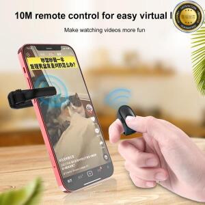 2-in-1 페이지 터너 클릭커 무선 리모컨 전자책 리더기 폰 카메라 녹화 트리거 (킨들용)