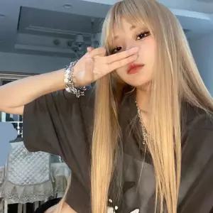 가발 긴 생머리 긴머리 통가발 자연스러운가발 롱가발 여성통가발 헤어