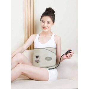 허리 복부 온열 진동 휴대용 지압기 무선 스마트 충전식 벨트
